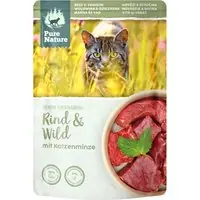 Pure Nature Feline 12 x 85 g - Nötkött & vilt Billigare