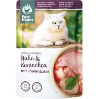 Utförsäljning Pure Nature Feline 12 x 85 g - Kyckling & kanin