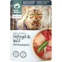 Kampanjpris Pure Nature Senior Cat Fjäderfä & vilt - 12 x 85 g