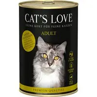 Ekonomipack Cat‘s Love 12 x 400 g - Kalv & Kalkon Erbjudandepris