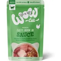 Snabb leverans WOW Cat i sås 8 x 85 g - Kyckling