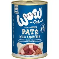 WOW Cat Senior 6 x 400 g - Vilt & kanin Köp nu