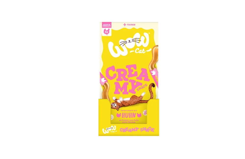 Bästa pris Creamy Snack Chicken Kattgodis - 5 x 16 g