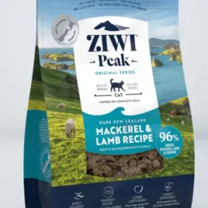 ZiwiPeak Air-Dried Makrill & Lamm 400 g för katter Snabb leverans