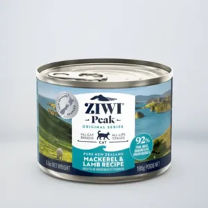 Populär ZiwiPeak Makrill och Lamm för katter 185 g