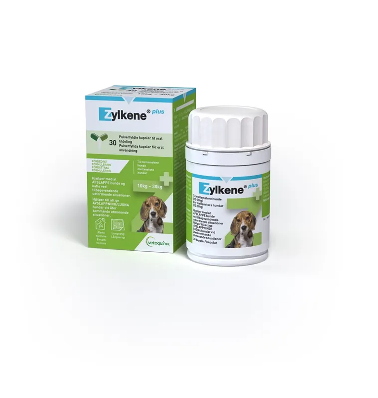 Populär Stressreducerande Kapslar Zylkene Plus 10-30 kg 1x30 st