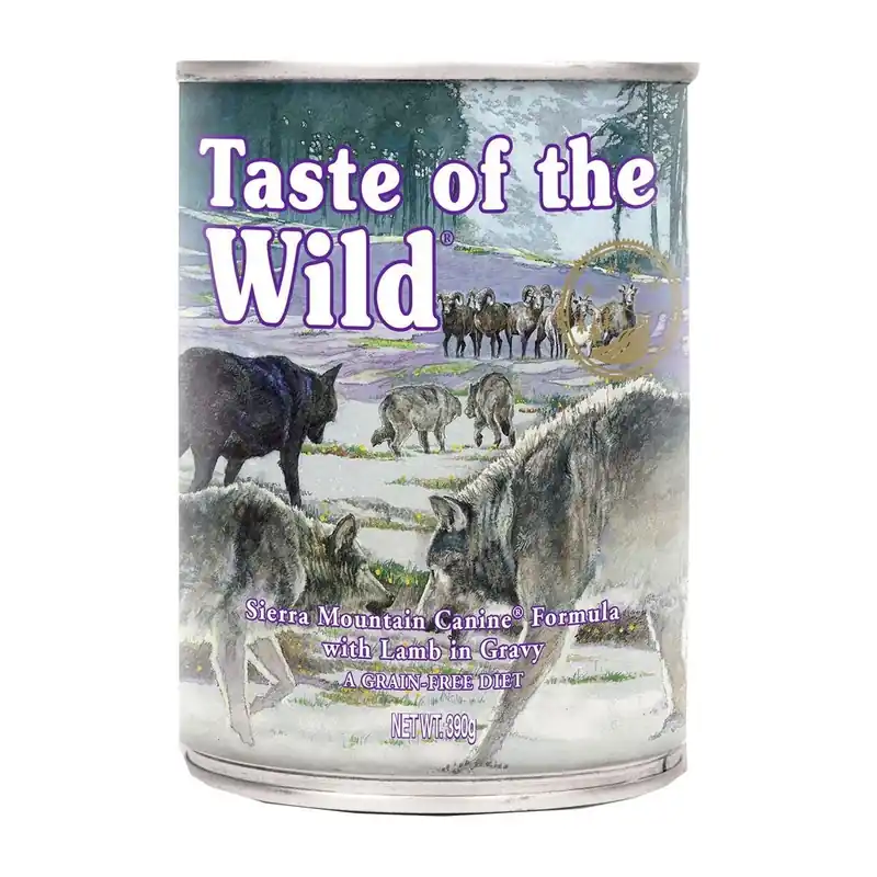 Extra rabatt Taste of the Wild Canine Sierra Mountain Lamb 390 g