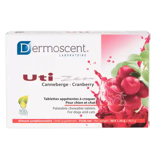 Urintillskott Dermoscent Uti-Zen Hund & Katt 30 st Köp nu