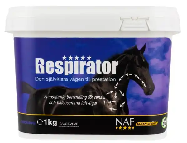 Andningstillskott NAF Respirator Pulver 1 kg Premium