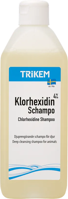Erbjudande Antiseptiskt shampoo Trikem Klorhexidinshampoo 600 ml