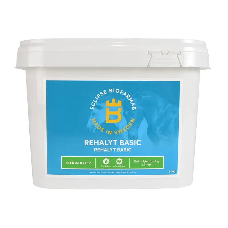 Elektrolyter Eclipse Biofarmab Rehalyt Basic 3 kg Snabb leverans