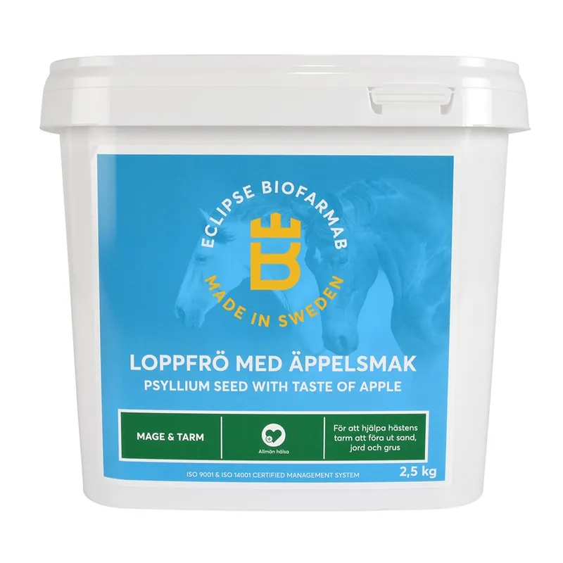 Beställ nu Loppfrö med Äppelsmak Eclipse Biofarmab 2,5 kg