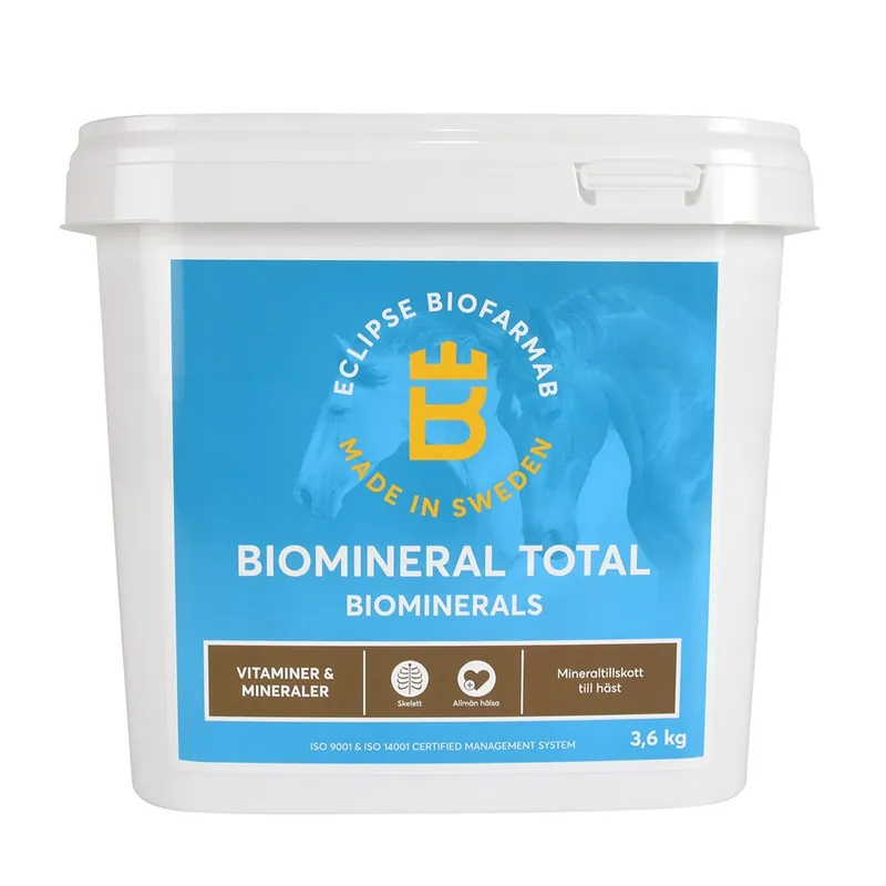 Populär Mineraltillskott Eclipse Biofarmab Biomineral Total 3,6 kg