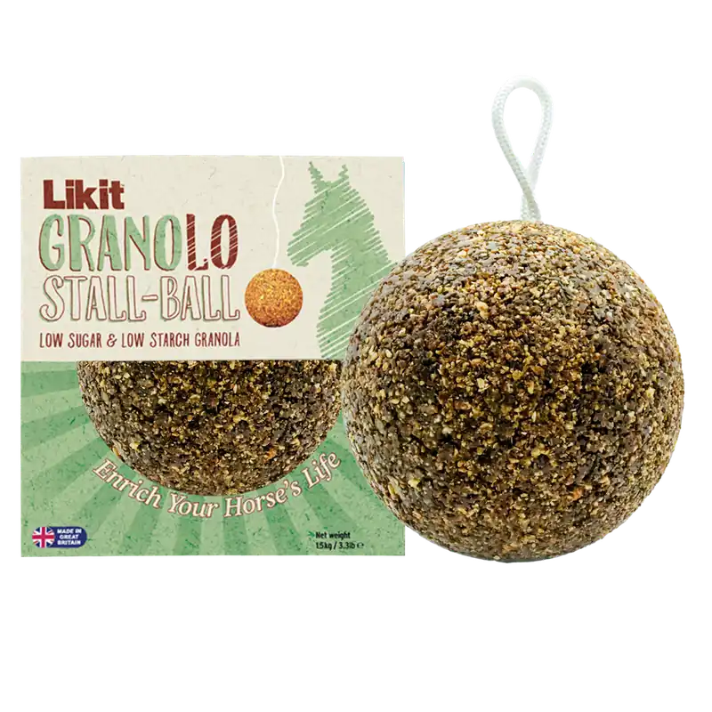 Extra rabatt Stallboll Likit Granolo Apple 1,5 kg