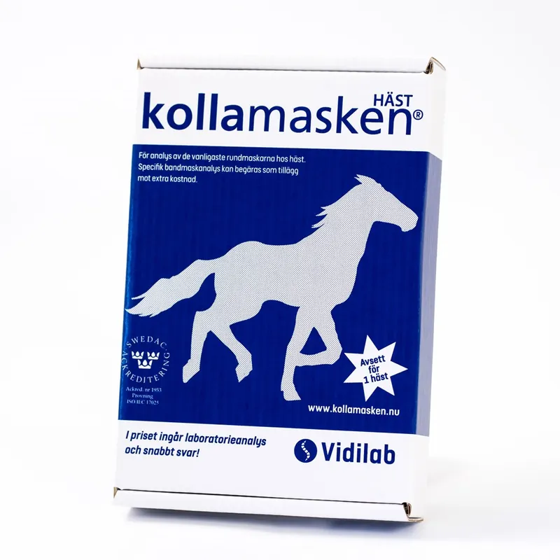 Träckprov KollaMasken Häst 1 st Premium