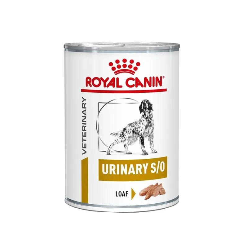 Royal Canin Veterinary Diets Dog Urinary S/O Loaf 12x410 g Nedsatt pris