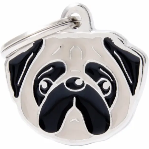 Sista chansen MyFamily ID-bricka friends, Mops