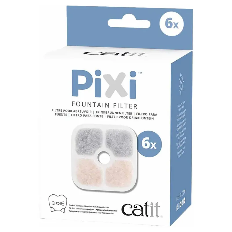 Billigare Ersättningsfilter till Catit Pixi 6-pack