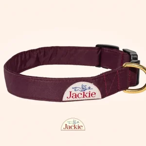 Jackie Halsband Vinröd Sänkt pris