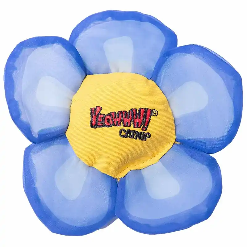 Yeowww Catnip Blomma Blå Kampanjpris